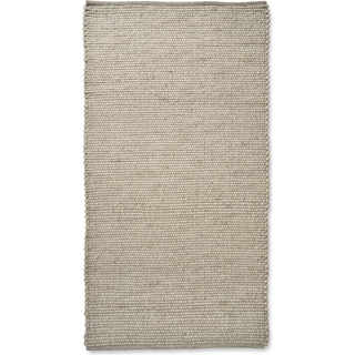 Classic Collection Merino Tæppe 80x250 Cm - Ensfarvede tæpper Uld Fra New Zeeland Oat - MR250OA