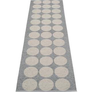 Pappelina, Hugo tæppe 70x160 cm granitmetallic / warm grey