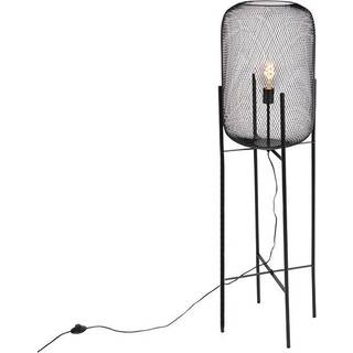 Moderne sort gulvlampe - Bliss Mesh