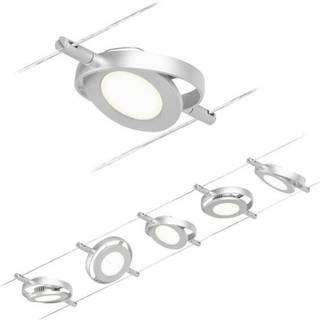 Paulmann Wire RoundMac LED-wiresystem, 5-lk krom