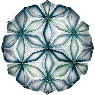 SLAMP La Vie Væg/Loftlampe Medium Blue