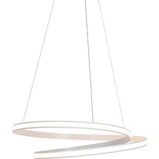 Moderne pendellampe hvid 74 cm inkl. LED dæmpbar - Rowan