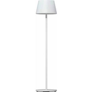 LOOM DESIGN LED genopladelig gulvlampe Modi, CCT, RGB, hvid