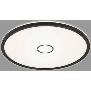 Gratis LED-loftslampe, Ø 42 cm, sort