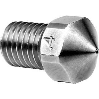 Micro Swiss Messing Belagt Slidbestandig Nozzle for Flashforge Creator Pro 2 - 0,6 mm