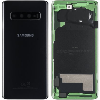 Sort Samsung Galaxy S10 bagside med battericover