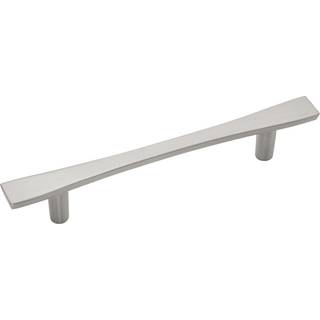 Hickory Hardware 1 Pack Solid Core Kitchen Cabinet tr?kker luksusskabeh?ndtag Hardware til d?re og kommode skuffer 3-3/4 tommer (96 mm) Hole Cent