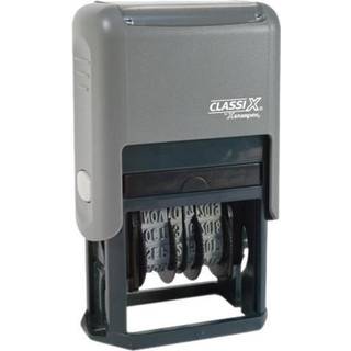 Shachihata Inc selvb?jningslinje Dater 4 ?r sort (XST40160)