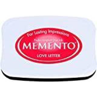 Tsukineko Memento Dye Ink Pad-Love Letter One St?rrelse