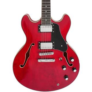 Sire Larry Carlton H7 See Thru Red Halvakustisk guitar