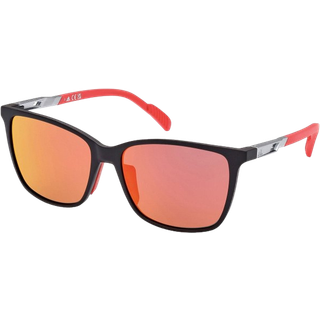 Adidas Sport Unisex SP0059 02L Solbriller Plast Sort-opaque Transparent Rund Spejlet