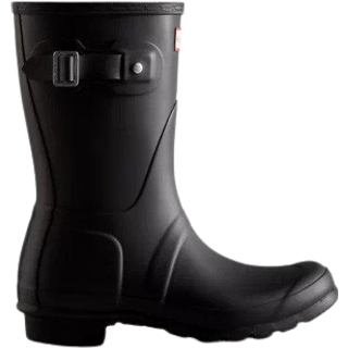 Womens Original Short Boot - Black - Hunter - Sort 42