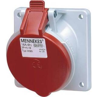 Mennekes Cee udtag indbygning, 16a7p 6h400v ip44