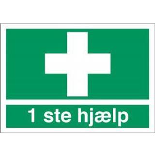 1 ste hjælp - Plast - 148 x 210 mm