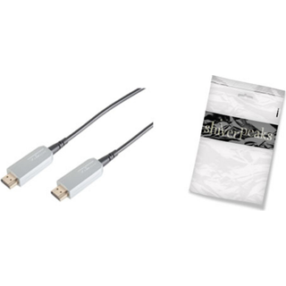 Fiber Optisk HDMI kabel - 4K/60Hz - Sølv - 40 m