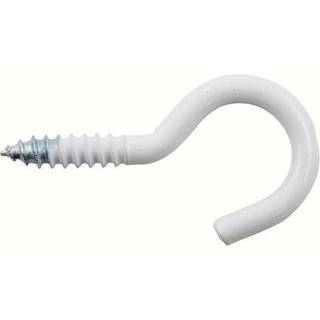 NKT Fasteners skruekrog 3,0 x 40 mm hvid 6 stk.