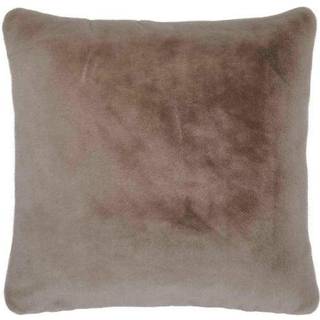 Fake fur pude fra ESSENZA - FURRY TAUPE
