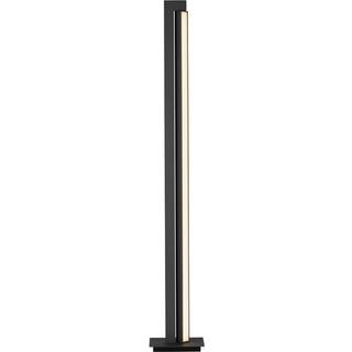 LED-gulvlampe PURE Lines, antracit, fjernbetjening, 140 cm