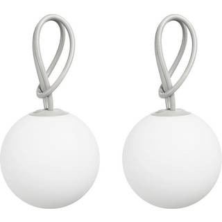Fatboy Bolleke Transportabel Lampe 2-Pak Lysegrå