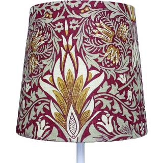 Bergo Lampskärmar Sixten 20 Snakeshead Bordeaux - Lampeskærme Tekstil Grå - S10/20/469952100