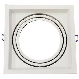 V-Tac indbygningsspot - Hvid, 17,4 x 17,4 cm, G53 AR111