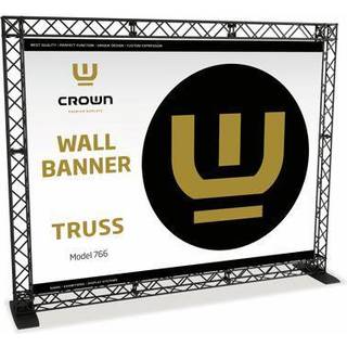 Crown Truss 15 bannervæg - sort