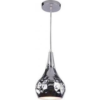 V-Tac kobber pendellampe - Krom farve, Ø15 cm, E27