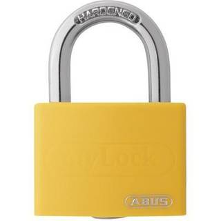 Hængelås ABUS T65AL/40, klasse 1, Ø6.5 mm, gul