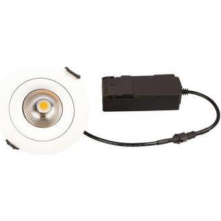 Scan Products Sabina Low Profile Indbygningsspot 5,4W 4000K Ra90 IP44, Mat hvid