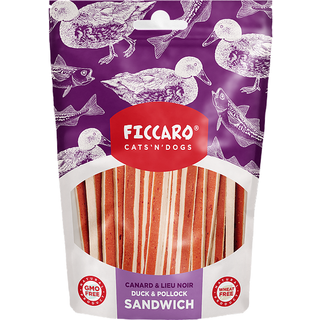 FICCARO Duck and Pollock Sandwich, 100g