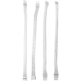 Light Solutions - Kabel til Philips Hue Gradient LightStrip - 15cm - 4 Stk - Hvid