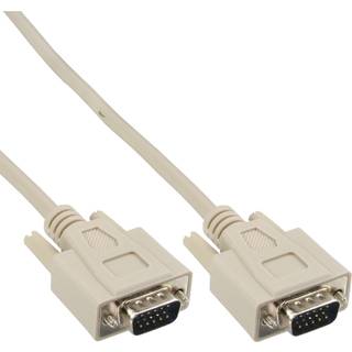 Standard VGA kabel - Grå - 10 m