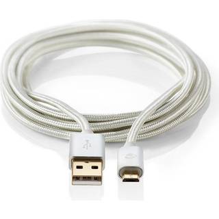 Nedis USB 2.0-kabel A-hane till Micro B-hane 3.0m