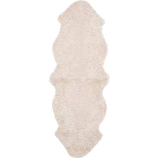 Skinnwille, Curly Fåreskind 60x180 cm Beige moonlight