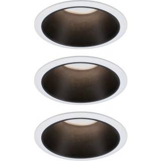 Paulmann Cole LED-spotlight, sort-hvid, 3 stk.