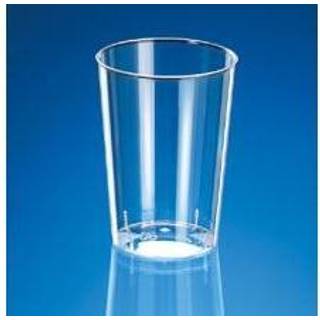 Plastikglas, PS, Klar, 7 cl, 45 stk.