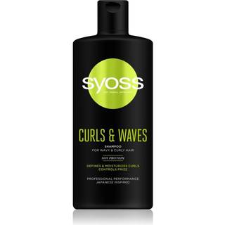 Syoss Curls & Waves Shampoo til krøllet og bølget hår 440 ml - 440 ml