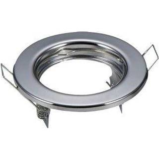 Downlight kit uden lyskilde - Hul: Ø6,5 cm, Mål: Ø8 cm, krom, vælg MR16 eller GU10 fatning - Fatning : Uden fatning