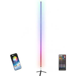 Ibiza Magic Color Stick RGB Gulvlys (Sort)