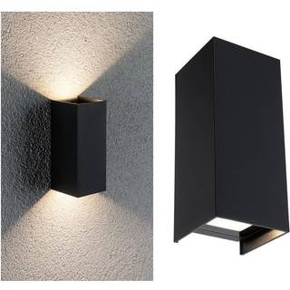 Paulmann Flame væglampe 2 lk 15,5 cm antracit
