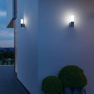 Udendørs LED-væglampe L 605 M, alu antracit