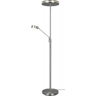 Franklin LED-uplight, læselampe, mat nikkel