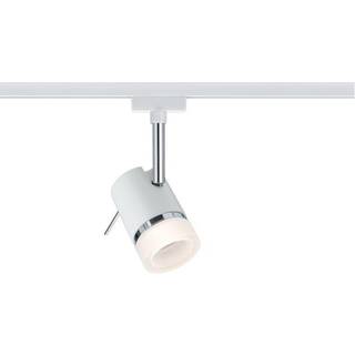 Paulmann URail Pipe spot, hvid/krom