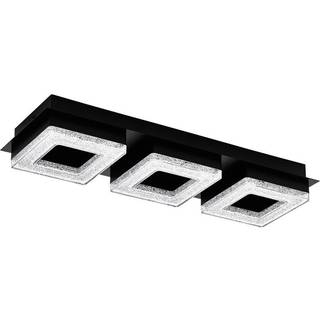EGLO FRADELO 1 wall / ceiling light black clear