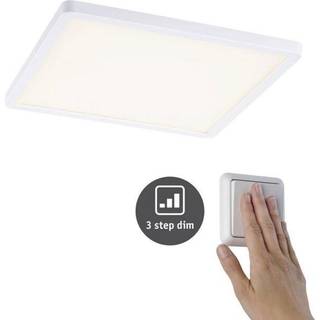 Paulmann panel Areo 830 kantet hvid 3stepdim 23cm
