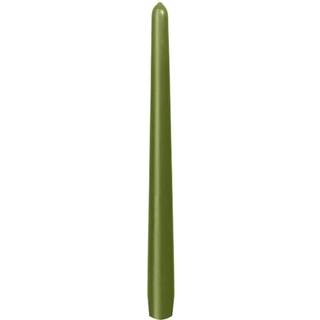 DUNI Antiklys Leaf Green 2 x 50 stk 250 x Ø22 mm (186442)