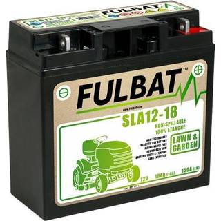 Batteri til plæneklipper Fulbat SLA12-18; 12 V; 18 Ah med gel egnet til Stiga, Alpina, Castlegarden