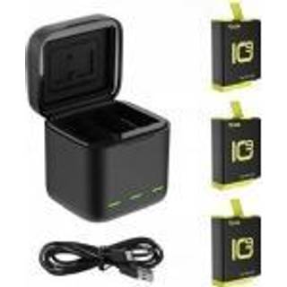 Telesin Charging box + 3x Accu GoPro 9/10/11
