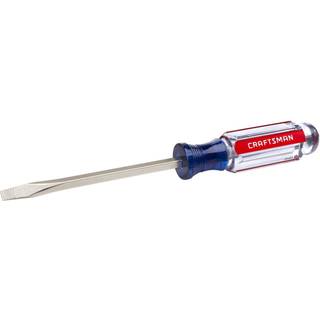 Håndværker skruetrækker Slidsede acetathåndtag 3/16 i x 4 in (CMHT65021)