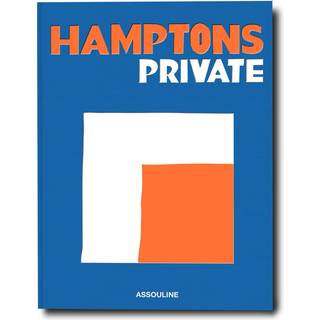 Assouline Coffee Table Books - 'Hamptons Private' in Blue Paper